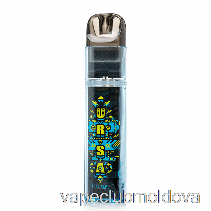 Vape Mod Pierdut Vape Ursa Nano Art Kit Pod 18w Aqua Blue X Pachinko Art